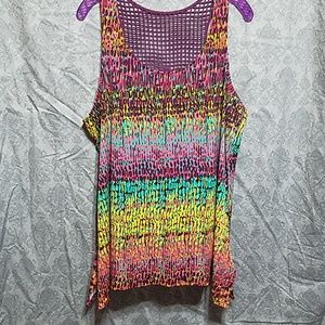 Lane Bryant Size 16 - Multi- colored tank top
